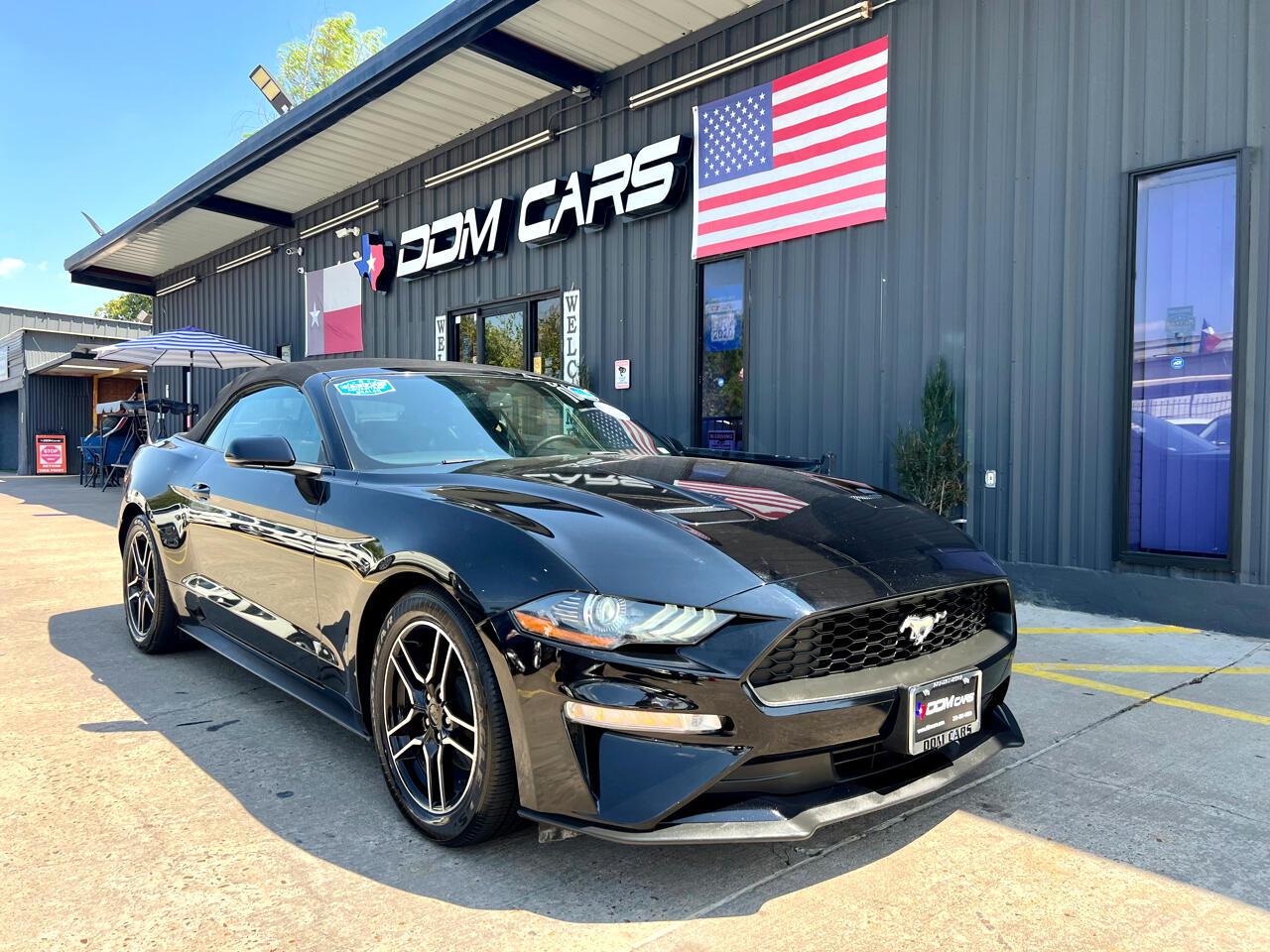 Used 2018 Ford Mustang EcoBoost Premium Convertible for sale $19,995 at zz-AAN Blow Out Auto Sales in Gurnee IL 60031 1