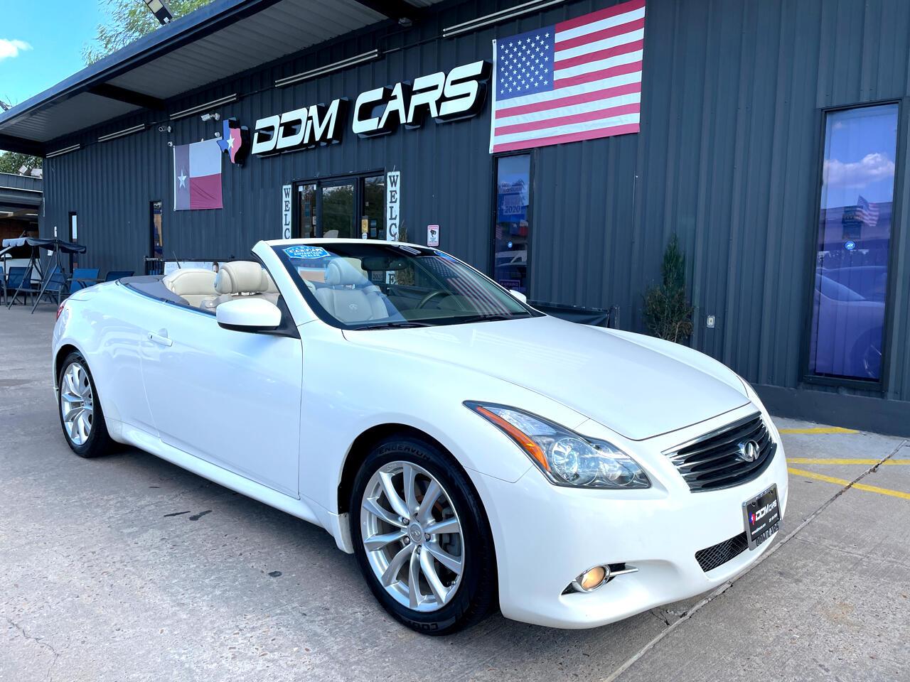 Used 2013 Infiniti G Convertible Base for sale $18,995 at zz-AAN Blow Out Auto Sales in Gurnee IL 60031 1